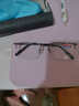 【许昌DL代购】纯钛框老花镜水晶石男女款特级中老年高清老花眼镜 养目水晶镜片 +250度建议60-64岁 实拍图