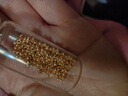 御邪足金999转运珠2mm定制黄金手链diy配饰转运珠3d硬足金 2mm光面金珠（预售） 实拍图