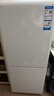 海尔（Haier）「真省电」165L两门小冰箱一级能效风冷无霜黑金净化白色HC2-165WGHC2E9WV国家补贴 实拍图