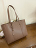 viney牛皮包包女包大容量托特包单肩包手提包生日情人节礼物送女友老婆 实拍图