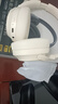 MICROKIA【柏林之声I8麦主动降噪】蓝牙耳机适配索尼头戴式耳机无线音乐耳麦电脑电竞游戏运动隔音苹果小米 米白色【-90dB主动降噪丨带高清麦克风】 HiFi双金标高音质+游戏零延迟+有线无线两用 实拍图
