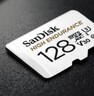 闪迪（SanDisk）128GB TF（MicroSD）4K内存卡 行车记录仪 监控摄像头专用 循环录制10,000小时 高耐用存储卡 实拍图