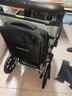 鱼跃(yuwell)手动轮椅车H083折叠老人轻便便携式手推车旅行可上飞机 实拍图