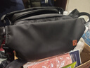 京东京造 探索者斜挎包男女胸包腰包大容量单肩背包休闲运动手机 黑色 实拍图