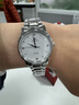 天王（TIAN WANG）手表女士 新年礼物沧海系列简约钢带石英表白色LS3887S-A-3 实拍图