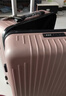 梵地亚行李箱男大容量24英寸万向轮拉杆箱旅行箱包密码箱女皮箱子玫瑰金 实拍图