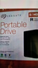 希捷（SEAGATE） 移动硬盘 简系列套装版 USB3.0 2.5英寸 高速便携机械硬盘 兼容WIN MAC PS4 【简】暗夜黑色 硬盘包套装版 5TB 实拍图