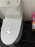 九牧（JOMOO）马桶家用防臭大冲力坐便器小户型大口径虹吸式抽水马桶陶瓷座便器 【一级水效抗菌大冲力】11264 305/300mm 实拍图