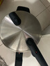 菲仕乐fissler德国进口不锈钢高压锅家用快锅防爆压力锅燃气电磁炉通用 【黑武士】4.5L（约1-4人使用） 22cm 实拍图