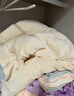 罗莱家纺 A类慕斯绒冬季加绒四件套牛奶绒珊瑚绒套件 浅粉色200*230 实拍图