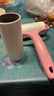 衣物除尘粘毛滚筒床上床单粘毛器衣服去毛宠物猫毛沾毛胶扫床神器 粘毛器粉色套装【粘毛器+2个30撕卷纸】 实拍图