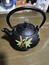 一朵福铁壶煮茶器围炉煮茶壶铸铁煮水泡茶烧水壶功夫茶具电陶炉煮茶器 【铸铁茶壶】竹兰梅-配茶漏-小尺寸适合泡茶 300ml 实拍图