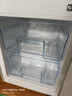 新飞（Frestec）小冰箱 冰箱小型双开门 迷你双门家用宿舍租房冷藏冷冻电冰箱节能省电 98L银【店铺热卖+省电轻音】升级款 实拍图