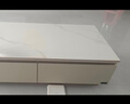 全友家居现代简约客厅岩板方形茶几高矮圆几电视柜组合落地置物柜家具 【京仓闪发】云母白|茶几 岩板+大容量储物+多规格可选 实拍图