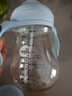 好孩子（gb）PPSU婴儿奶瓶宽口径奶瓶带手柄吸管小饿魔系列300ml蓝色 6个月+ 实拍图
