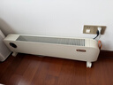 美的（Midea）石墨烯踢脚线取暖器 家用立式语音遥控节能电暖气客厅卫生间防水浴霸电暖器烤火炉 NDT-JQR 实拍图