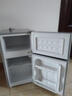 HYUNDAI（韩国现代）小冰箱迷你小型家用冷藏冷冻宿舍出租房办公室双开门二门电冰箱节能省电 68L银【店铺爆款+节能省电】 实拍图