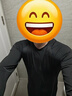伯希和（Pelliot）运动保暖功能内衣男女高弹排汗滑雪运动快干压缩套装1855黑L 实拍图
