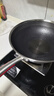 康巴赫炒锅不粘锅316L不锈钢炒菜锅32cm蜂窝平底煎炒锅电磁炉燃气灶通用 实拍图