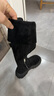 达芙妮秋冬过膝长靴小个子显瘦弹力可折叠两穿女靴高筒靴 黑色 38  实拍图