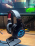 漫步者（EDIFIER）HECATE G2无线7.1版 2.4G有线蓝牙四模头戴式游戏电脑电竞无线吃鸡耳机耳麦 黑红色 实拍图