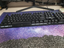 银雕(YINDIAO) K500键盘彩包升级版 机械手感 游戏背光电竞办公 USB外接键盘 全尺寸 黑色混光有线键盘 实拍图