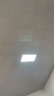 雷士照明（NVC）LED集成吊顶平板灯嵌入式卫生间厨房灯扣板灯300*300雾银18W 实拍图