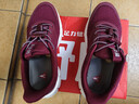 足力健【年货送爸妈】老人鞋中老年轻便休闲散步鞋2431380J 女 酒红 40 实拍图