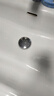 海立洗手盆下水管弹跳下水器套装浴室柜洗脸池排水管防臭阀神器MS257 实拍图