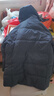 波司登（BOSIDENG）羽绒服短款男款90绒通勤中长款防风脱卸帽保暖外套 黑色|8056 XL 185/104A 体重约155-170斤 实拍图