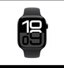 Apple/苹果 Watch Series 10 智能手表GPS款46毫米亮黑色铝金属表壳黑色运动型表带M/L MX273CH/B 实拍图