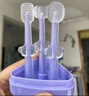贝博氏babybox婴儿口腔清洁棒宝宝牙刷0-1岁硅胶牙刷舌苔清洁器套装 实拍图