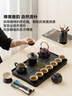京东京造 茶具套装 功夫茶具套装泡茶器全套壶茶杯高档黑陶提梁壶 17件套 实拍图