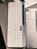 罗技（Logitech）时尚系列 K580 键盘 蓝牙键盘 办公键盘 无线键盘 便携超薄键盘 笔记本键盘 平板键盘 芍药白 实拍图
