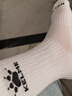 卡尔美（KELME）袜子运动袜（3双）秋冬季保暖长袜跑步吸汗篮球袜男女休闲生活袜 实拍图