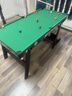 贝趣台球桌儿童家用迷你6-12岁小型可折叠玩具男孩生日圣诞节新年礼物 130CM高脚可折叠【国标E1】桌面免安装 3-7-8-11-14岁成人超大号桌球台 实拍图