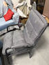 汤凯颐电脑椅懒人沙发宿舍家用靠背椅可躺可调办公椅学生折叠座椅电竞椅 百搭灰+储物袋【靠背五档调节】 实拍图