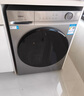 海尔滚筒洗衣机全自动带烘干10KG 新品上市 洗烘一体 超薄 双涡旋自清洁 冲浪洗 一级变频XQG100-H27E 实拍图