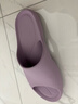 科柔（KENROLL）男女款专业防滑拖鞋浴室舒适脚感卧室休闲家居鞋 丁香紫 37-38 (240mm) 实拍图