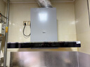 美的（Midea）抽吸排油烟机顶吸欧式 22大吸力 家用厨房油烟机排烟罩 自动清洗 烟灶套装 T36+Q325（天然气） 实拍图