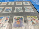 德国灯塔16/32/64页A4黑底/白底插册 收藏册集邮册 空册大容量 32页蓝色（黑底16张） 实拍图