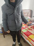 雪中飞鹅绒羽绒服男士短款脱卸帽加厚保暖休闲商务秋冬外套男装170 实拍图
