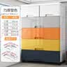 纳份爱特大号加厚抽屉式收纳柜子塑料宝宝衣柜儿童玩具整理箱衣物储物柜 巨大款75宽摩登色【升级加大】 五层 实拍图