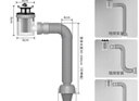 沐唯（muvi）洗手盆下水管配件洗脸池面盆排水管全套台盆弹跳防臭器漏水塞套装 实拍图