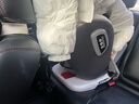 Heekin德国 儿童安全座椅汽车用0-4-12岁婴儿宝宝360度旋转ISOFIX硬接口 尊享灰(遮阳棚+上拉带+侧保护) 实拍图