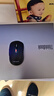 联想（Lenovo） 无线蓝牙双模鼠标 便携办公鼠标 人体工程学设计 适用台式机一体机笔记本平板 Howard黑色 实拍图