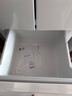 海尔（Haier）冰箱342升一级双变频风冷无霜双开门四门法式多门三档变温超薄可嵌入Leader系列家用家电国家补贴 342升冰雪白+1级双变频+黑金净味+冷藏三档变温 实拍图