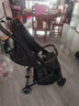 B-BEKO婴儿推车可坐可躺轻便折叠可上飞机0-4岁高景观减震婴儿车新生儿 黑色（3代升级款）95%的选择 实拍图