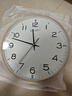 康巴丝（Compas）挂钟客厅钟表 简约石英钟表挂墙时钟 3294A 金色 实拍图
