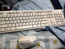 CHERRY樱桃DW2300键盘无线键鼠套装 键盘鼠标商务办公家用笔记本电脑外接全尺寸轻音便携人体工学 复古白 实拍图